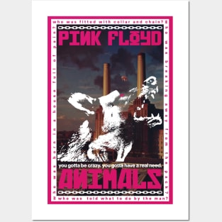 PINK FLOYD ANIMALS Posters and Art